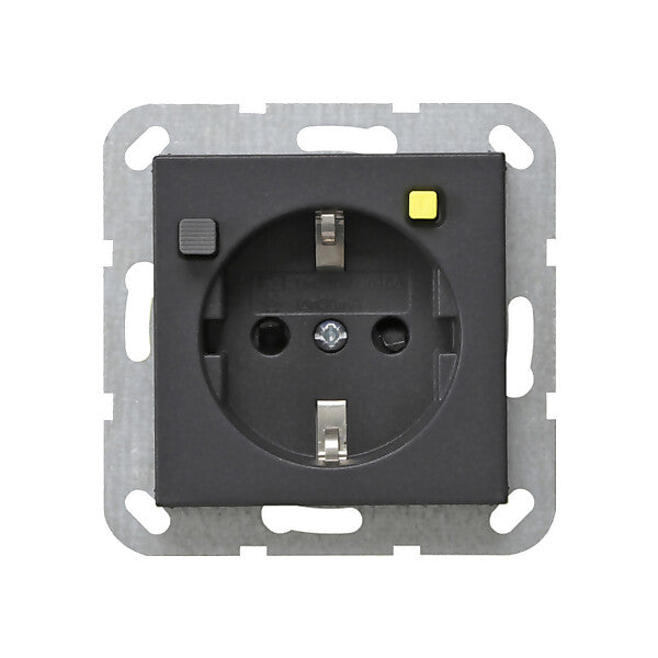 Gira FI-Schutz-Steckdose anth 30mA 267728